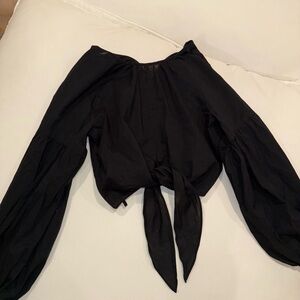 Gianni Bini Elegant Black Blouse
